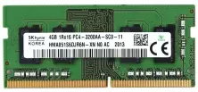 Оперативная память SO-DIMM Hynix 4GB DDR4-3200MHz CL19, 1.2V