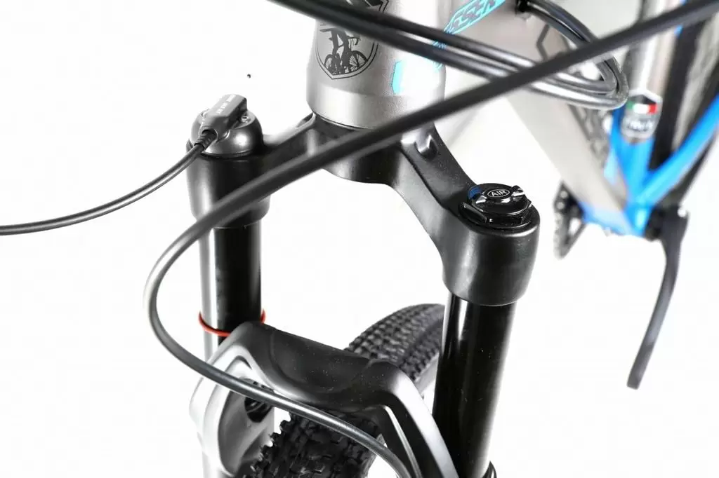 Велосипед Crosser X880 29 19 21S Shimano + Hydr Logan, серый/синий