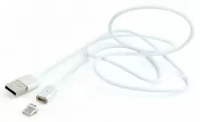 USB Кабель Cablexpert CC-USB2-AMUCMM-1M, белый