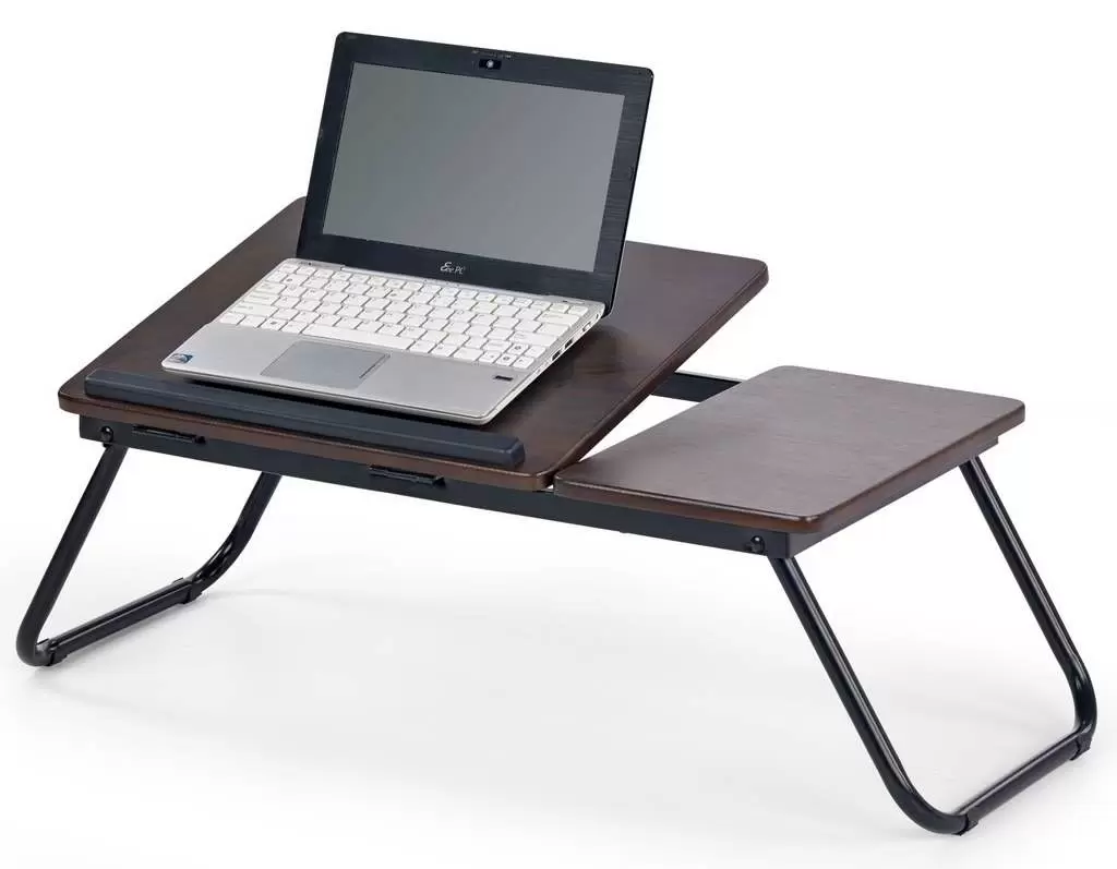 Столик для ноутбука Halmar B-19, темный орех