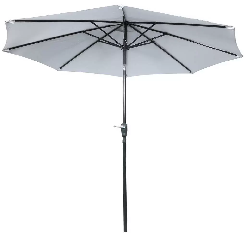 Зонт садовый FunFit 300см, серый
