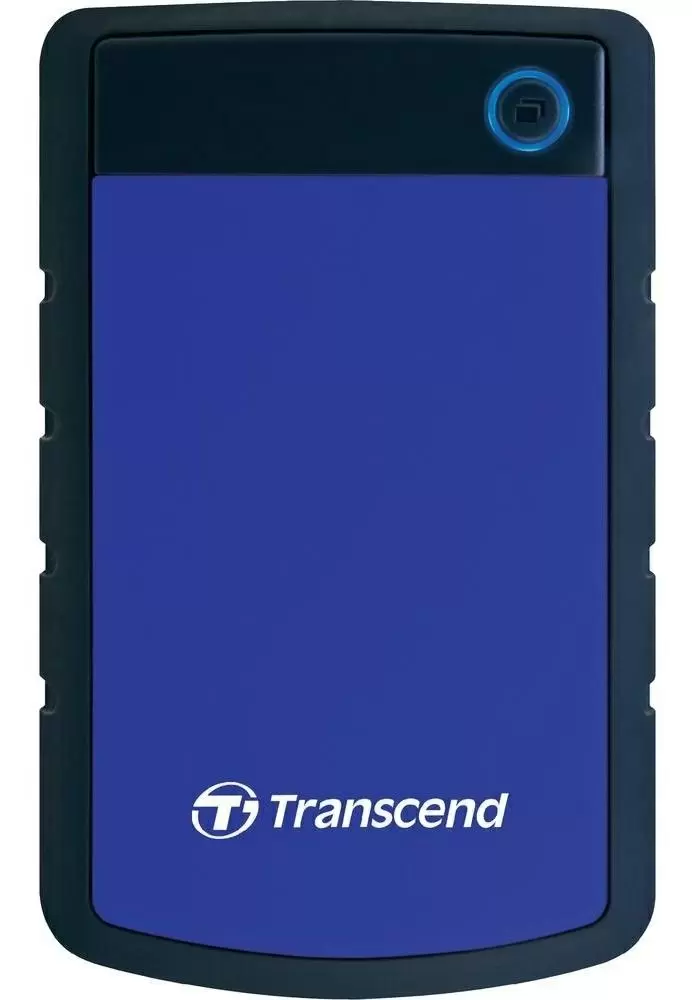 Внешний жесткий диск Transcend StoreJet 25H3 2.5" 1TB, серый/синий