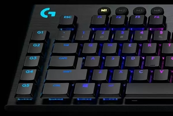 Клавиатура Logitech G915 Lightspeed Wireless Tactile Switch, черный