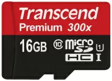 Карта памяти Transcend MicroSDHC 16GB Class 10 UHS-I 400X